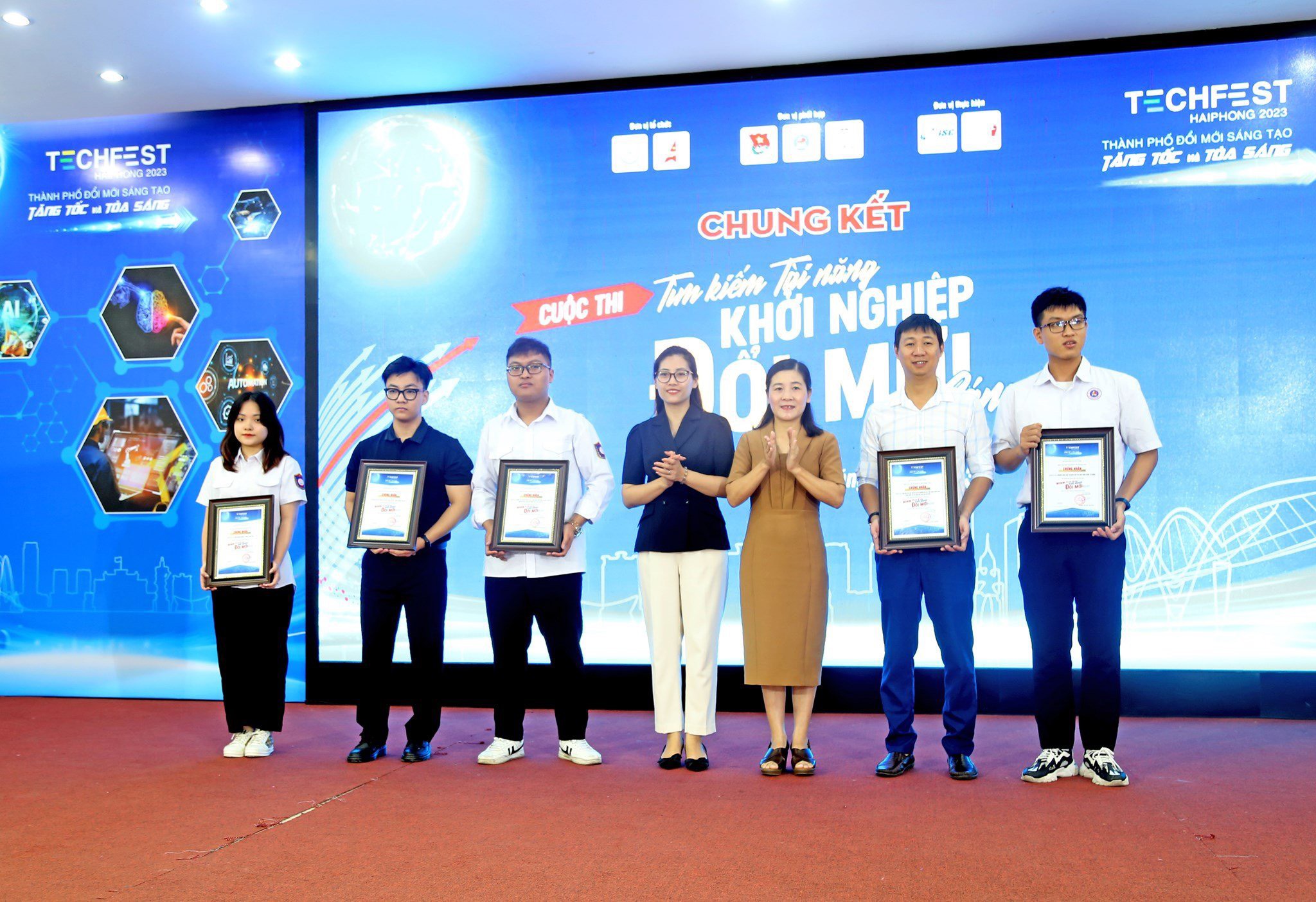 VÒNG CHUNG KẾT CUỘC THI "TÌM KIẾM TÀI NĂNG KHỞI NGHIỆP ĐỔI MỚI SÁNG TẠO HẢI PHÒNG 2023"